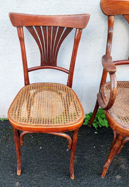 ANTIQUE BENTWOOD HALL SET BY JJ KHON VIENNA - ADDITIONAL PHOTO 4