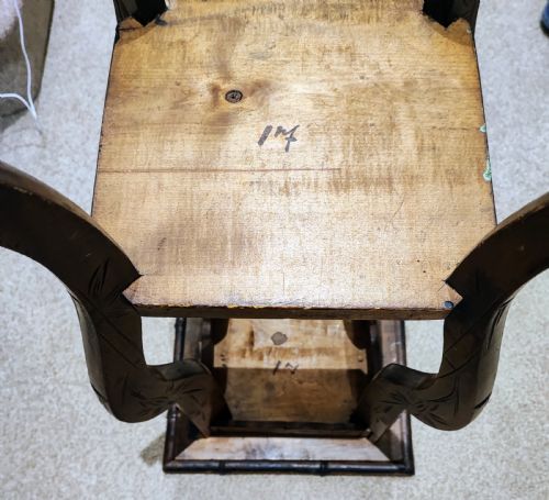 QUALITY LIBERTY OF LONDON CARVED SIDE OR LAMP TABLE - ADDITIONAL PHOTO 1