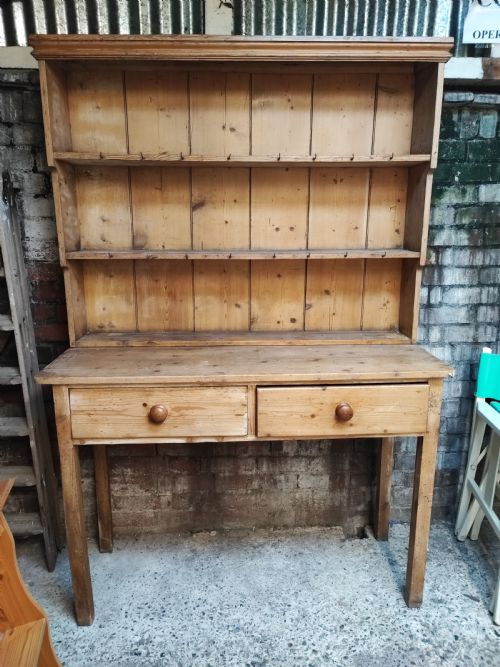 antiquesmall pine cottage dresser - CATEGORY: ANTIQUE DRESSERS - DATED 19TH CENTURY