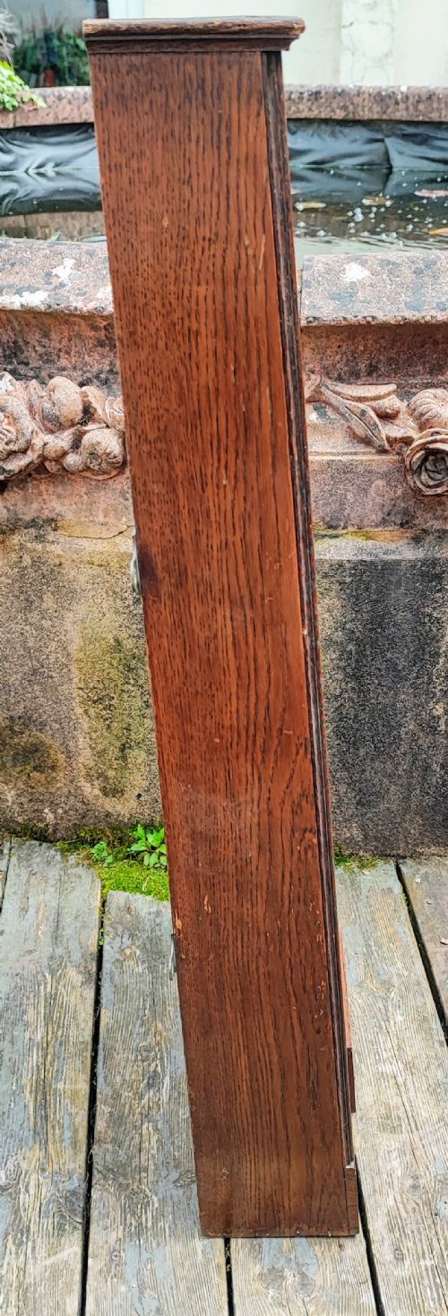 1920S OAK PAMPHLET OR LETTER HOLDER - ADDITIONAL PHOTO 4