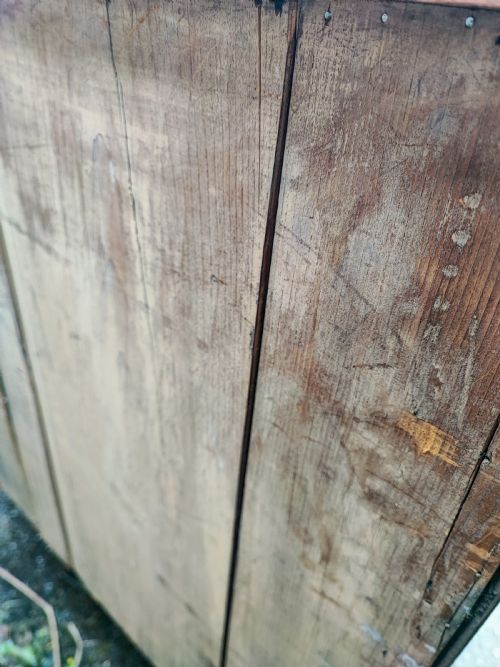 A SMALL REGENCY MAHOGANY BOWFRONT CHEST OF DRAWERS - ADDITIONAL PHOTO 9