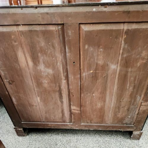 A QUALITY GEORGIAN MAHOGANY BUREAU - ADDITIONAL PHOTO 4