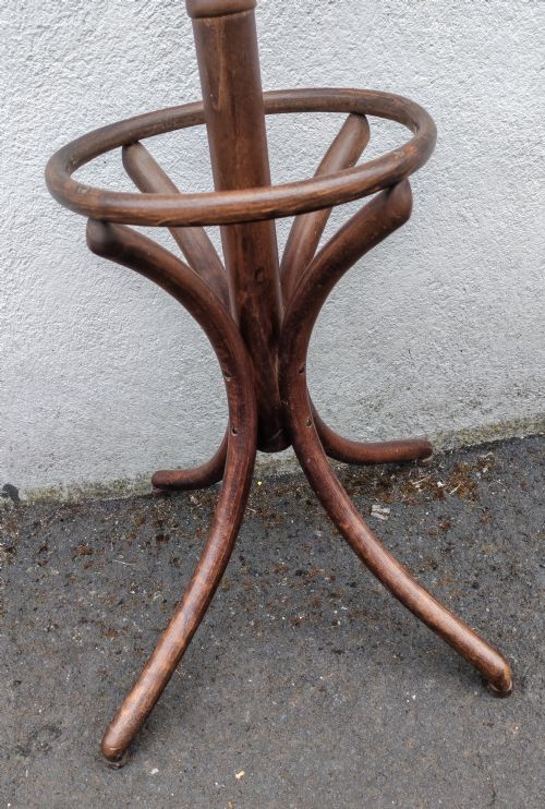 ANTIQUE BENTWOOD HAT AND COAT STAND - ADDITIONAL PHOTO 3