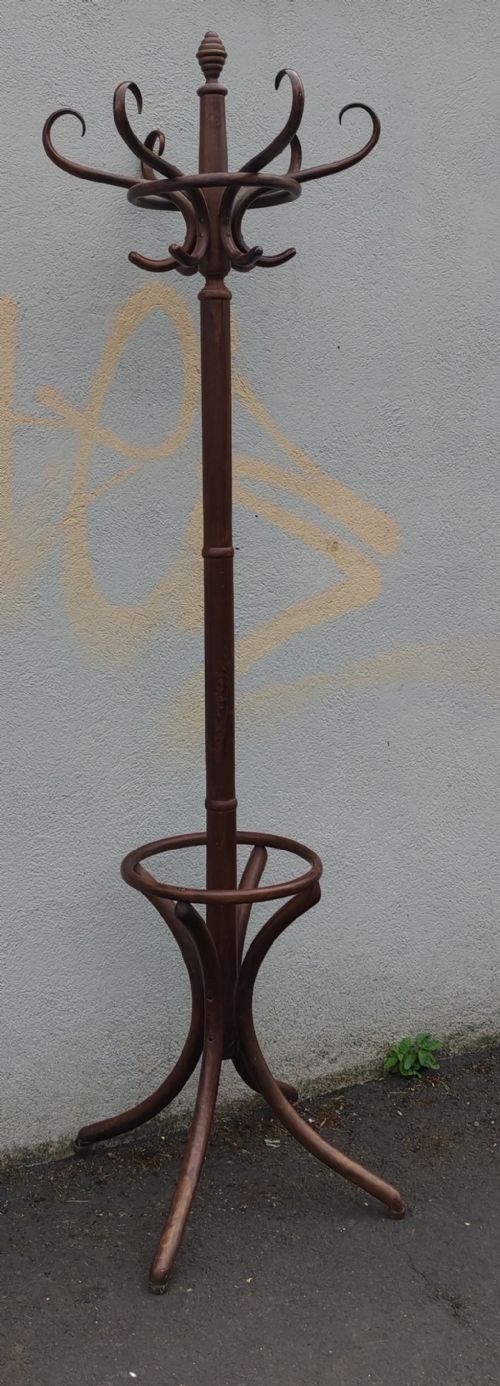 ANTIQUE BENTWOOD HAT AND COAT STAND - ADDITIONAL PHOTO 4