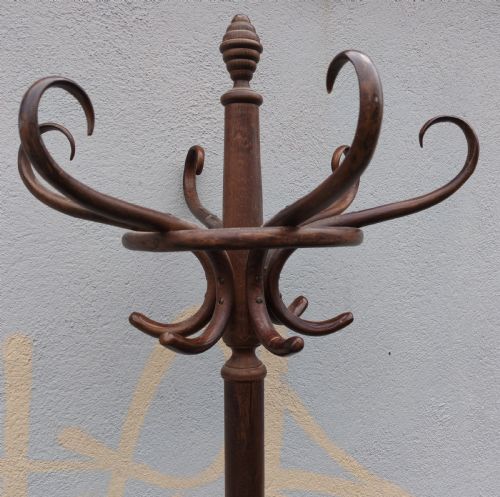ANTIQUE BENTWOOD HAT AND COAT STAND - ADDITIONAL PHOTO 5
