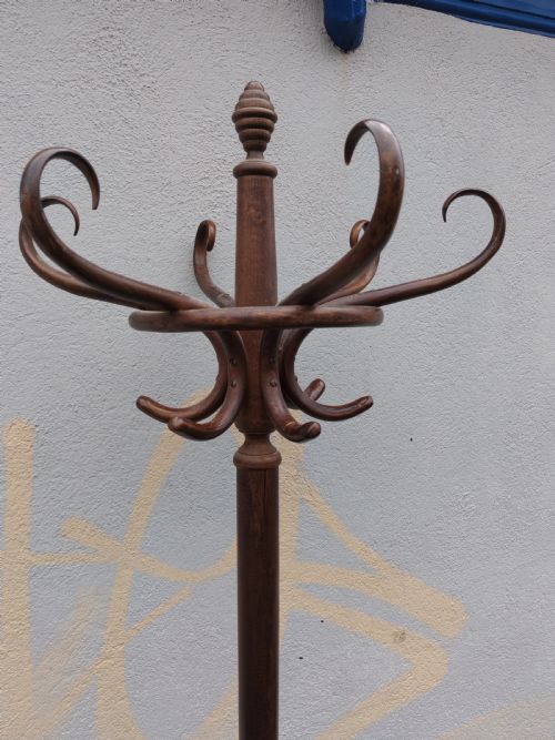ANTIQUE BENTWOOD HAT AND COAT STAND - ADDITIONAL PHOTO 6