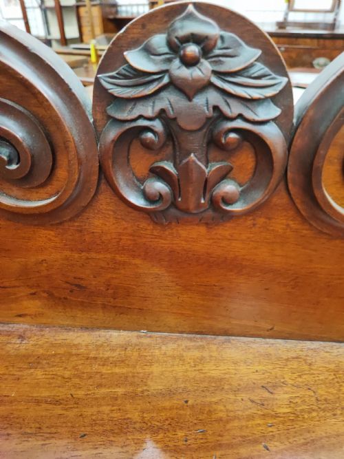 ANTIQUE MAHOGANY HALL OR CONSOLE TABLE - ADDITIONAL PHOTO 5