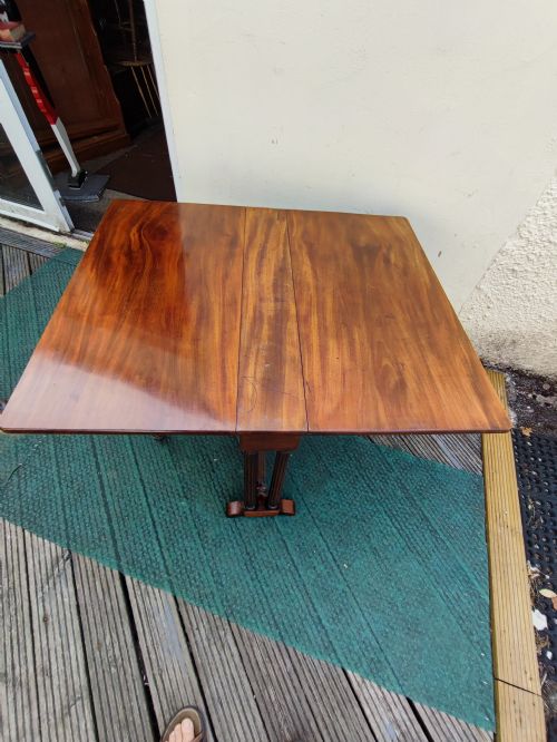 A FINE MAHOGANY SUTHERLAND TABLE - ADDITIONAL PHOTO 7