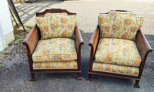 SUPERB EDWARDIAN 3 PIECE BERGER SUITE - ADDITIONAL PHOTO 10