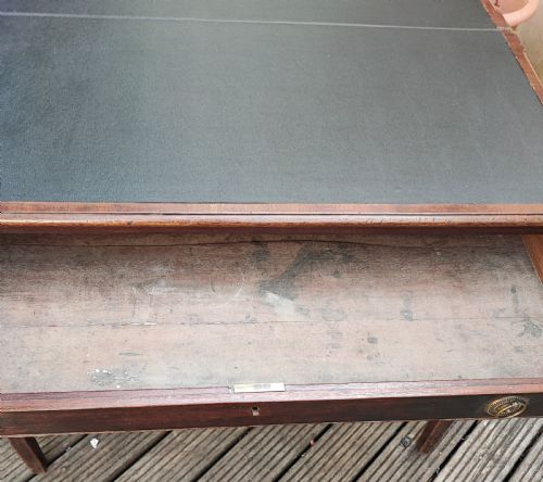 GEORGIAN MAHOGANY SIDE OR CARD TABLE - ADDITIONAL PHOTO 5
