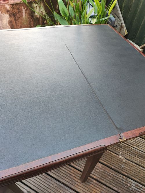 GEORGIAN MAHOGANY SIDE OR CARD TABLE - ADDITIONAL PHOTO 6