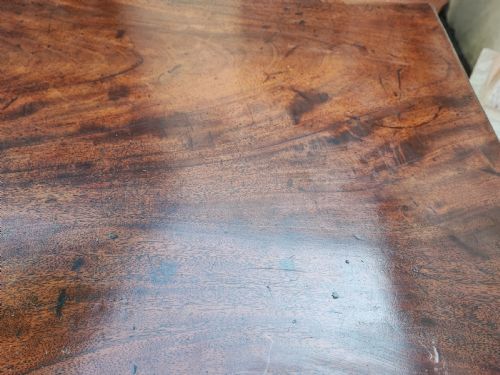 GEORGIAN MAHOGANY SIDE OR CARD TABLE - ADDITIONAL PHOTO 8