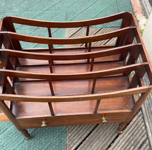 SUPERB REGENCY MAHOGANY CANTERBURY - ADDITIONAL PHOTO 2