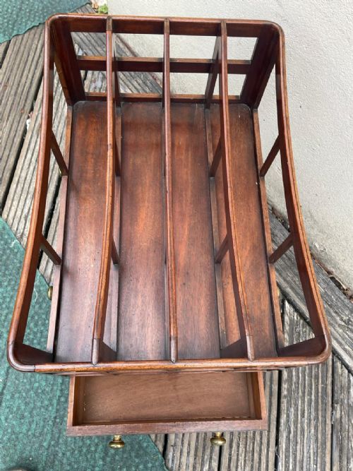 SUPERB REGENCY MAHOGANY CANTERBURY - ADDITIONAL PHOTO 6