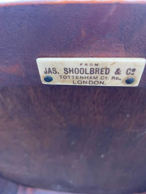 A STUNNING SHOLBRED OF LONDON DESK CHAIR - ADDITIONAL PHOTO 4
