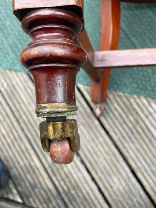 A STUNNING SHOLBRED OF LONDON DESK CHAIR - ADDITIONAL PHOTO 5