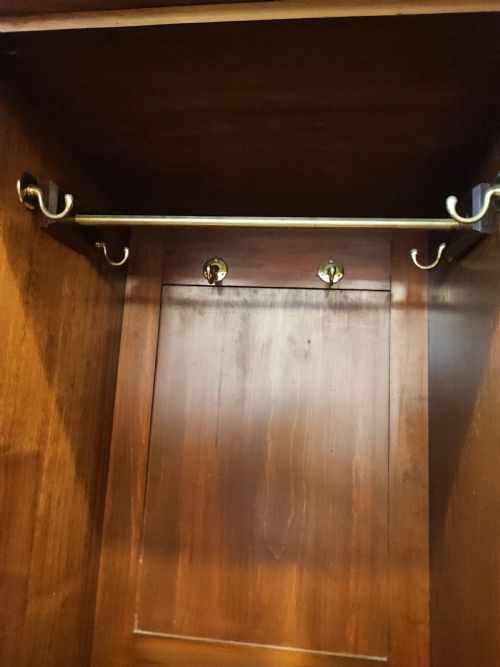 SUPERB VICTORIAN ARTS AND CRAFTS 2 DOOR WARDROBE ATTR TO GILLOWS - ADDITIONAL PHOTO 12