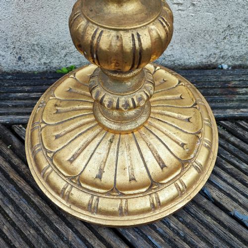 ITALIAN GILTWOOD STANDARD LAMP - ADDITIONAL PHOTO 2