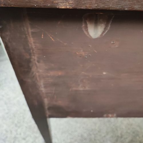 GEORGIAN BOW FRONT INLAID SIDEBOARD - ADDITIONAL PHOTO 11
