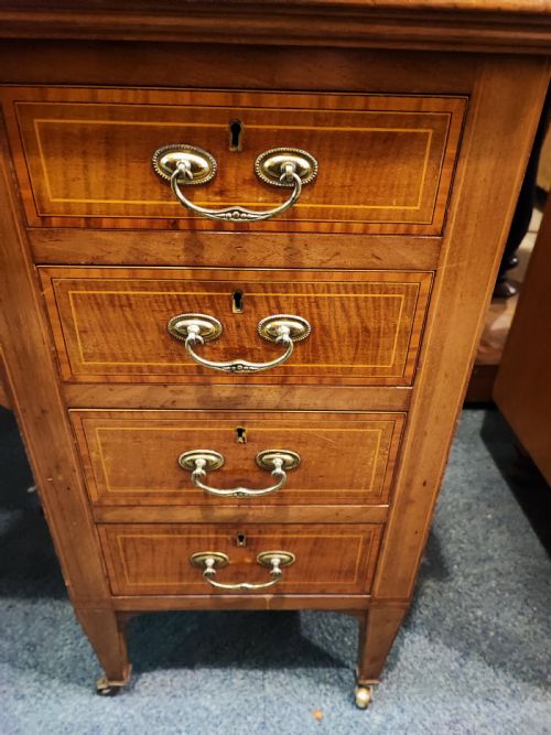 SUPERB EDWARDIAN DRESSING TABLE BY LONDON MAKER - ADDITIONAL PHOTO 2
