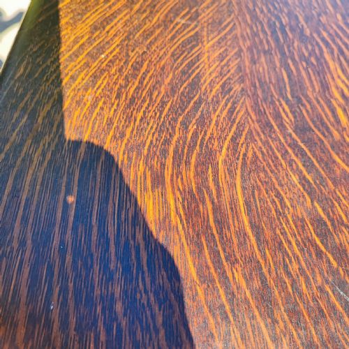 SUPERB ANTIQUE OAK ROLLTOP DESK - ADDITIONAL PHOTO 1