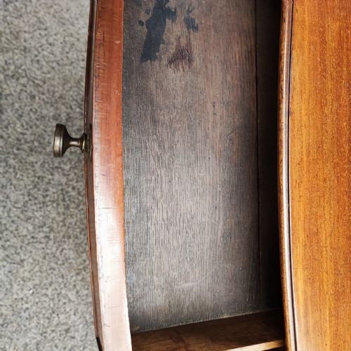 GEORGIAN MAHOGANY WRITING OR DRESSING TABLE - ADDITIONAL PHOTO 4