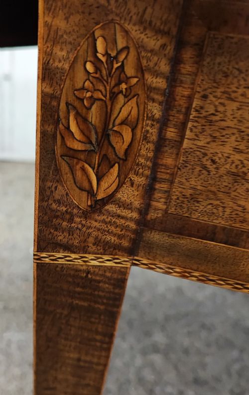 SUPERB GEORGIAN INLAID MAHOGANY PEMBROKE TABLE - ADDITIONAL PHOTO 13