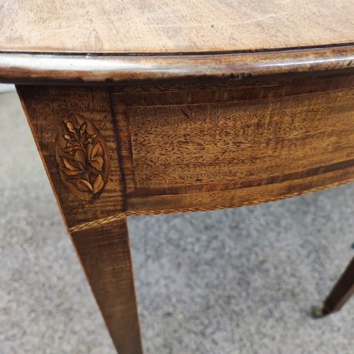 SUPERB GEORGIAN INLAID MAHOGANY PEMBROKE TABLE - ADDITIONAL PHOTO 14