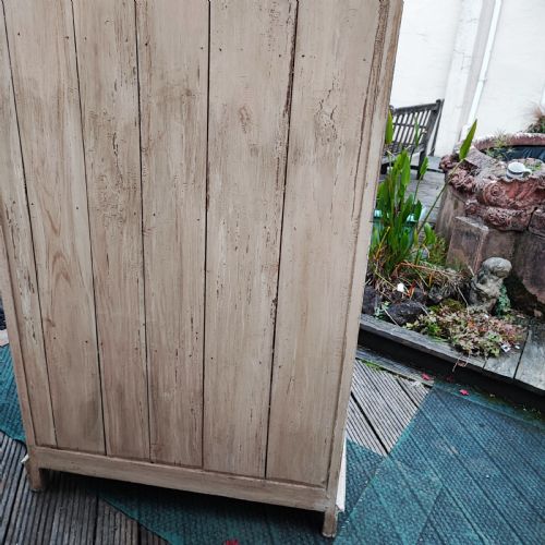 SUPERB SCANDINAVIAN PAINTED PINE BOOKCASE CABINET - ADDITIONAL PHOTO 6