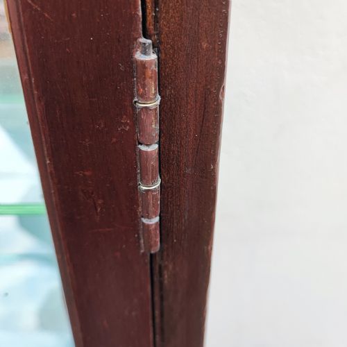 SUPERB ANTIQUE TALL MAHOGANY CHEMIST CABINET - ADDITIONAL PHOTO 6