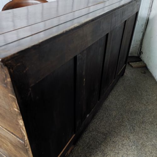 GEORGIAN OAK DRESSER BASE - ADDITIONAL PHOTO 5