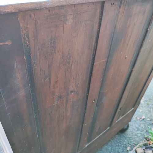FINE ANTIQUE WALNUT CHEST OF DRAWERS - ADDITIONAL PHOTO 9