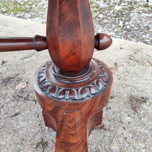 SUPERB WILLIAM1V LIBRARY TABLE IN MAHOGANY - ADDITIONAL PHOTO 11