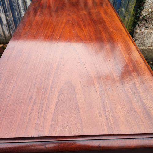 SUPERB VICTORIAN MAHOGANY CHEST OF DRAWERS - ADDITIONAL PHOTO 1