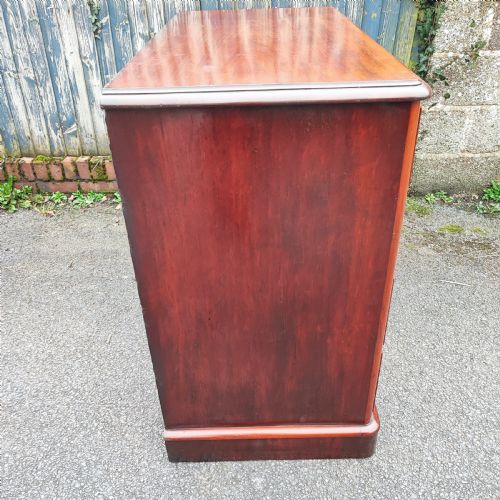 SUPERB VICTORIAN MAHOGANY CHEST OF DRAWERS - ADDITIONAL PHOTO 6