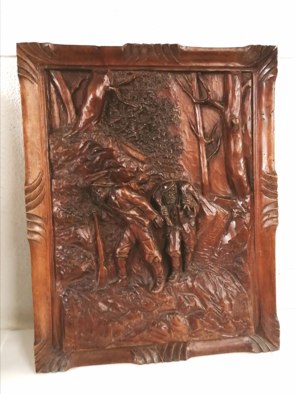Rare signed and dated 2 x Black forest panels View IV