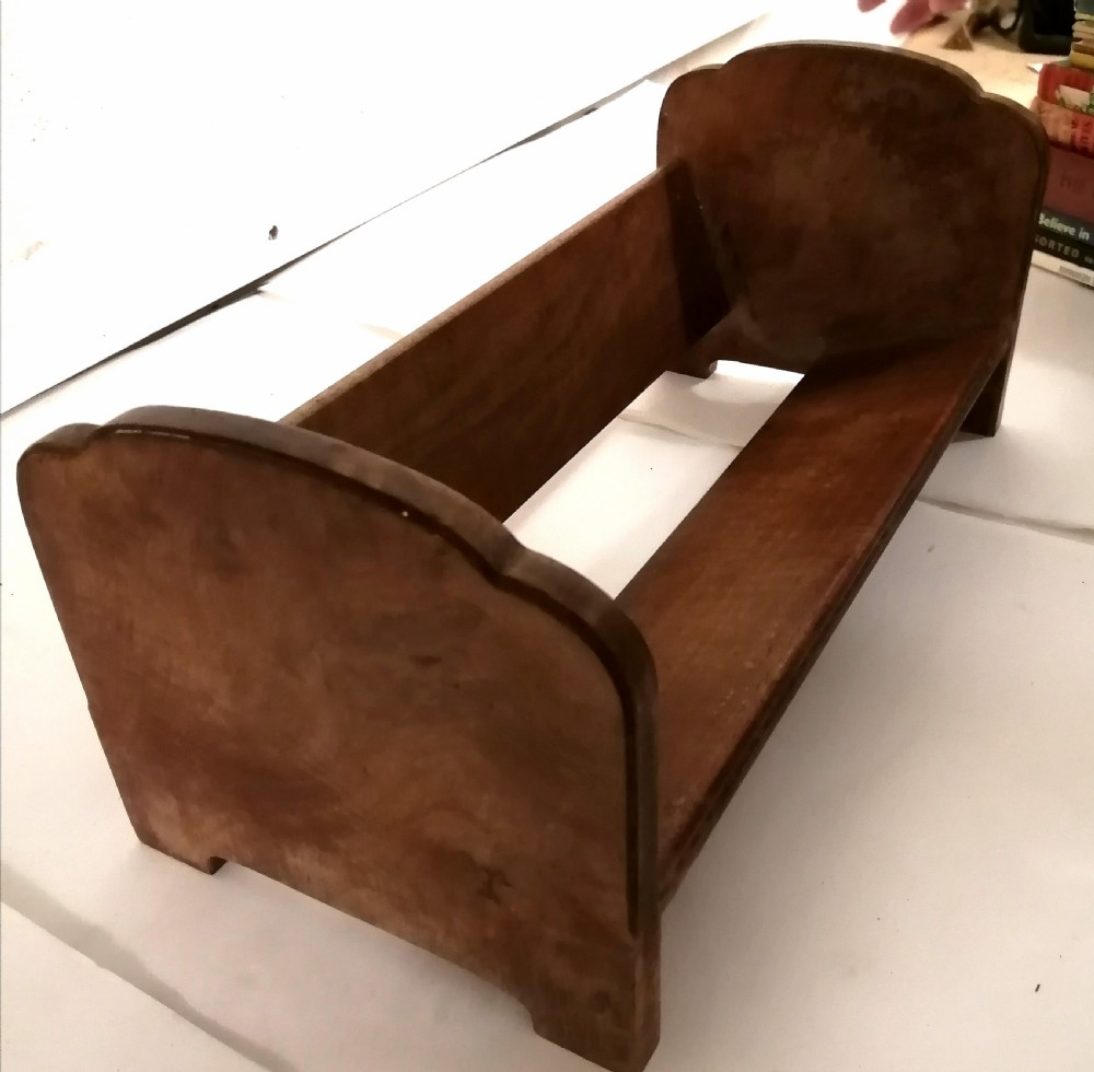 Cotswold walnut book trough 1920