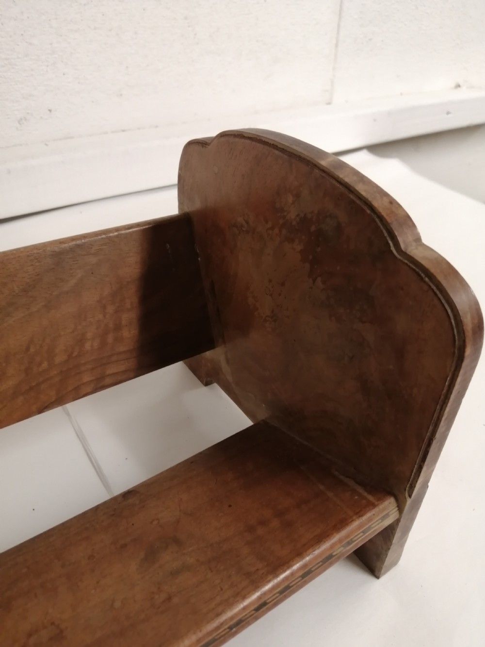 Cotswold walnut book trough 1920 View II