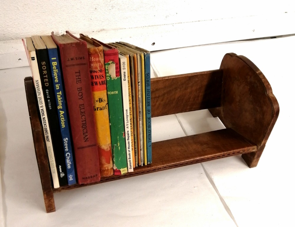 Cotswold walnut book trough 1920 View III
