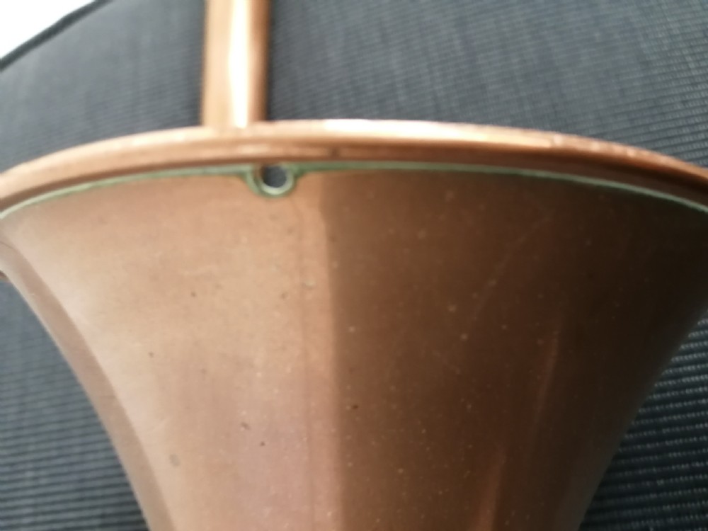 2 lovely antique copper and brass hunting horns View IV
