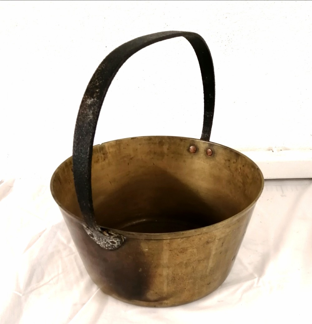 Heavy Victorian jam pan.