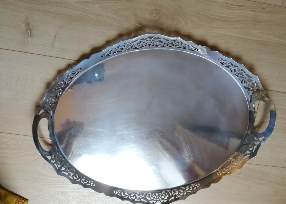 A large Edwardian Welbeck tray.