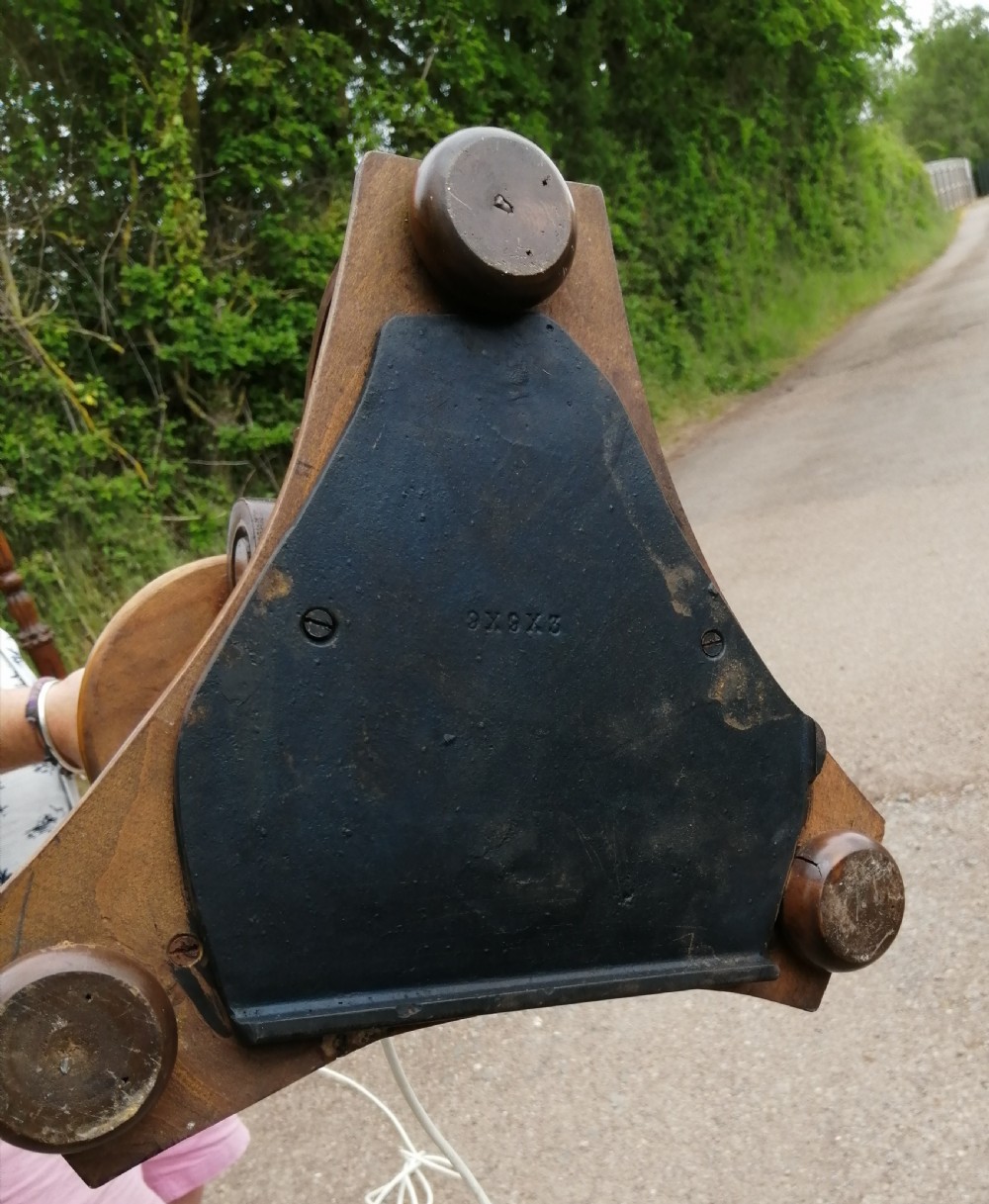  Antique Italian walnut standard lamp View VI