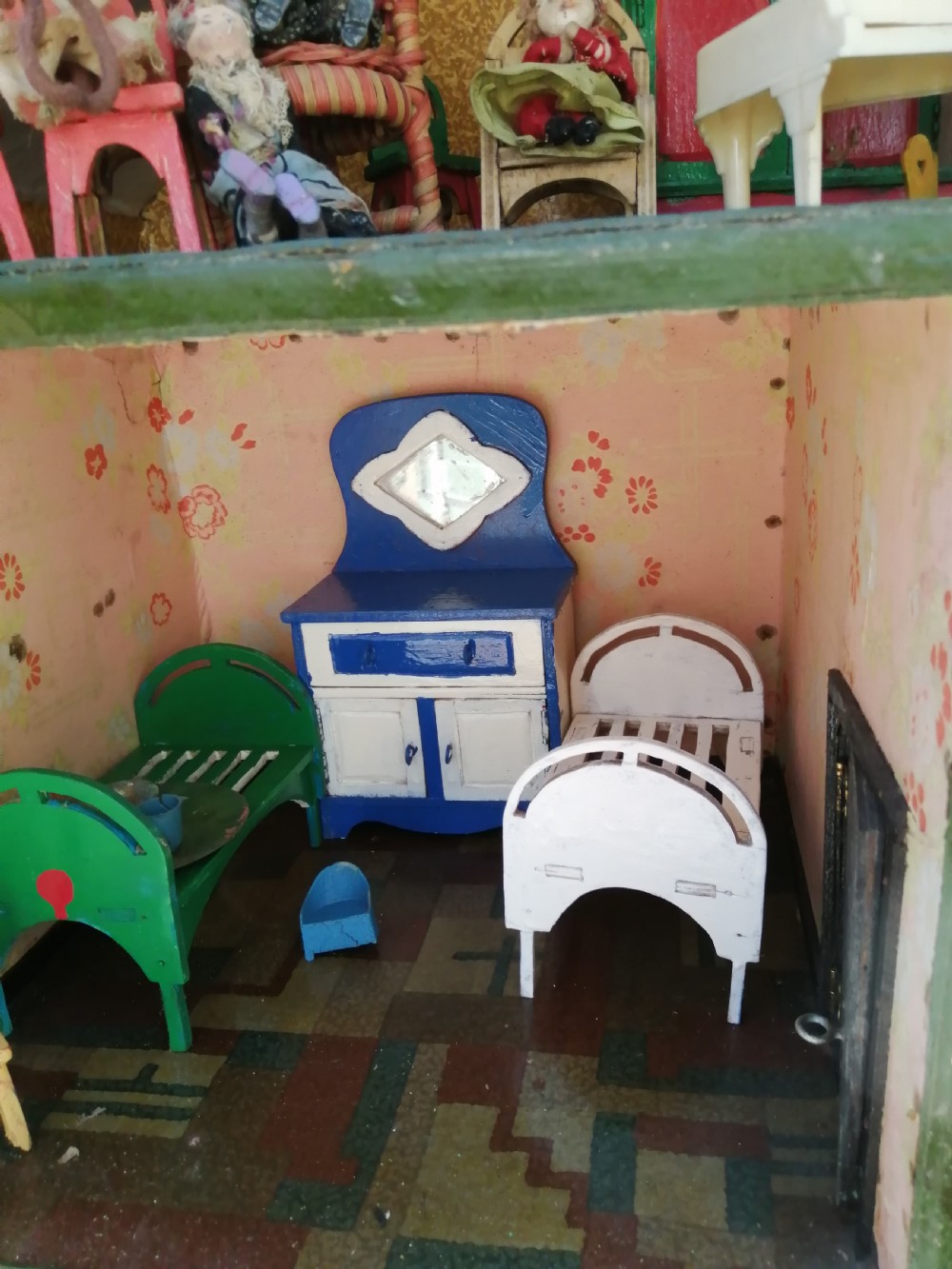 Antique Dolls house and contents. View XVI