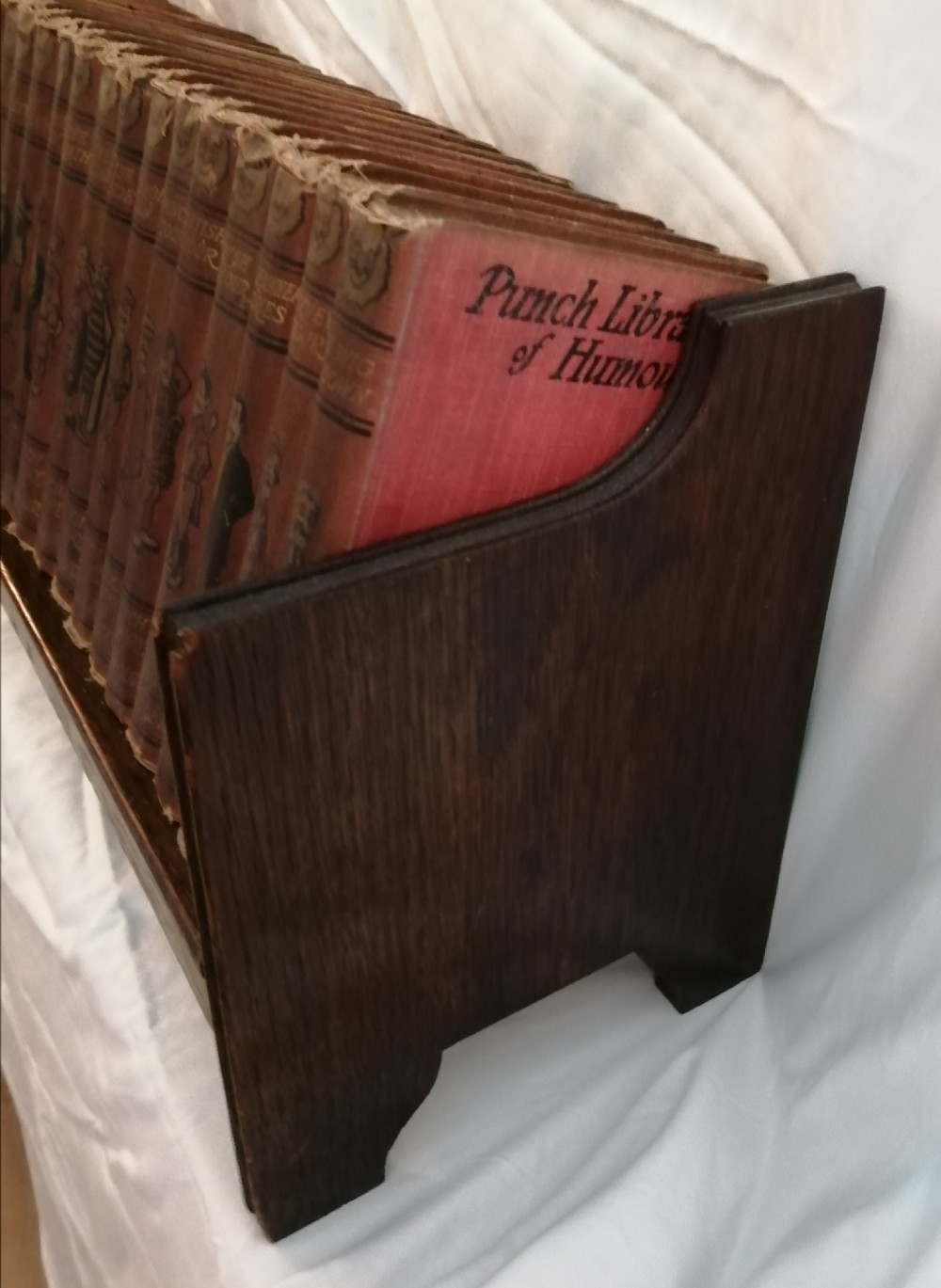 Art's and crafts book trough with original set of 25 Punch,books  View XII