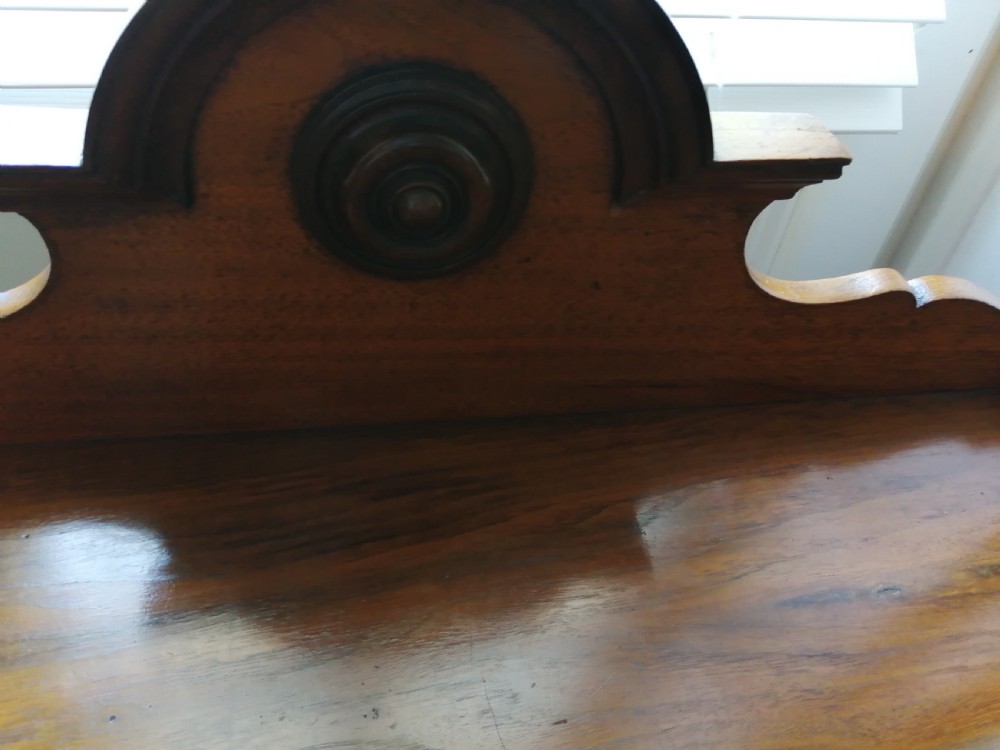 Victorian walnut Butler's tray ,on stand. View XI