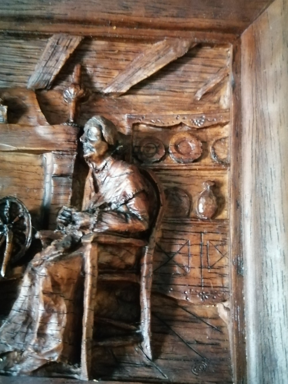 An attractive French wall plaque  View VII