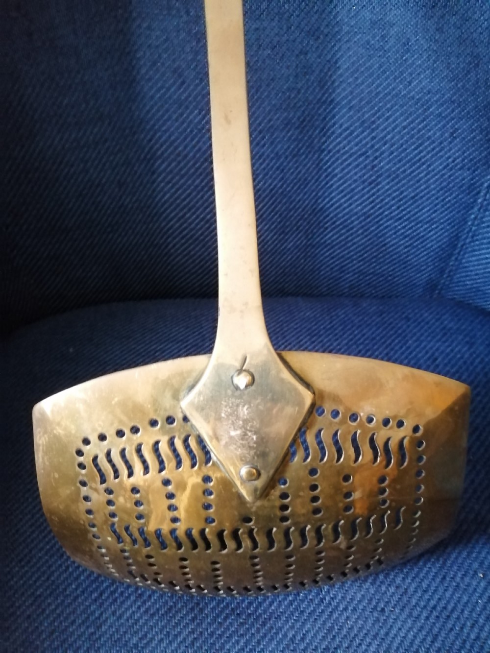 Georgian brass skimmer. View VII