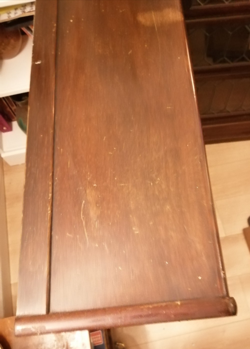 A pair of Edwardian mahogany Globe Wernicke's.  View IV