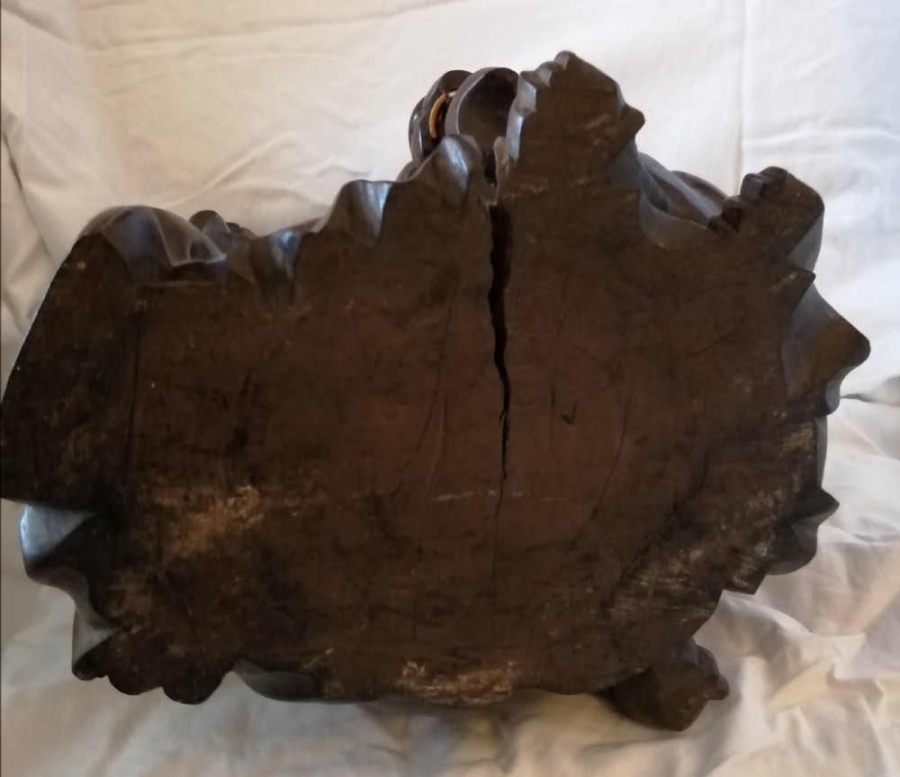 Impressive oriental hardwood lamp View VII